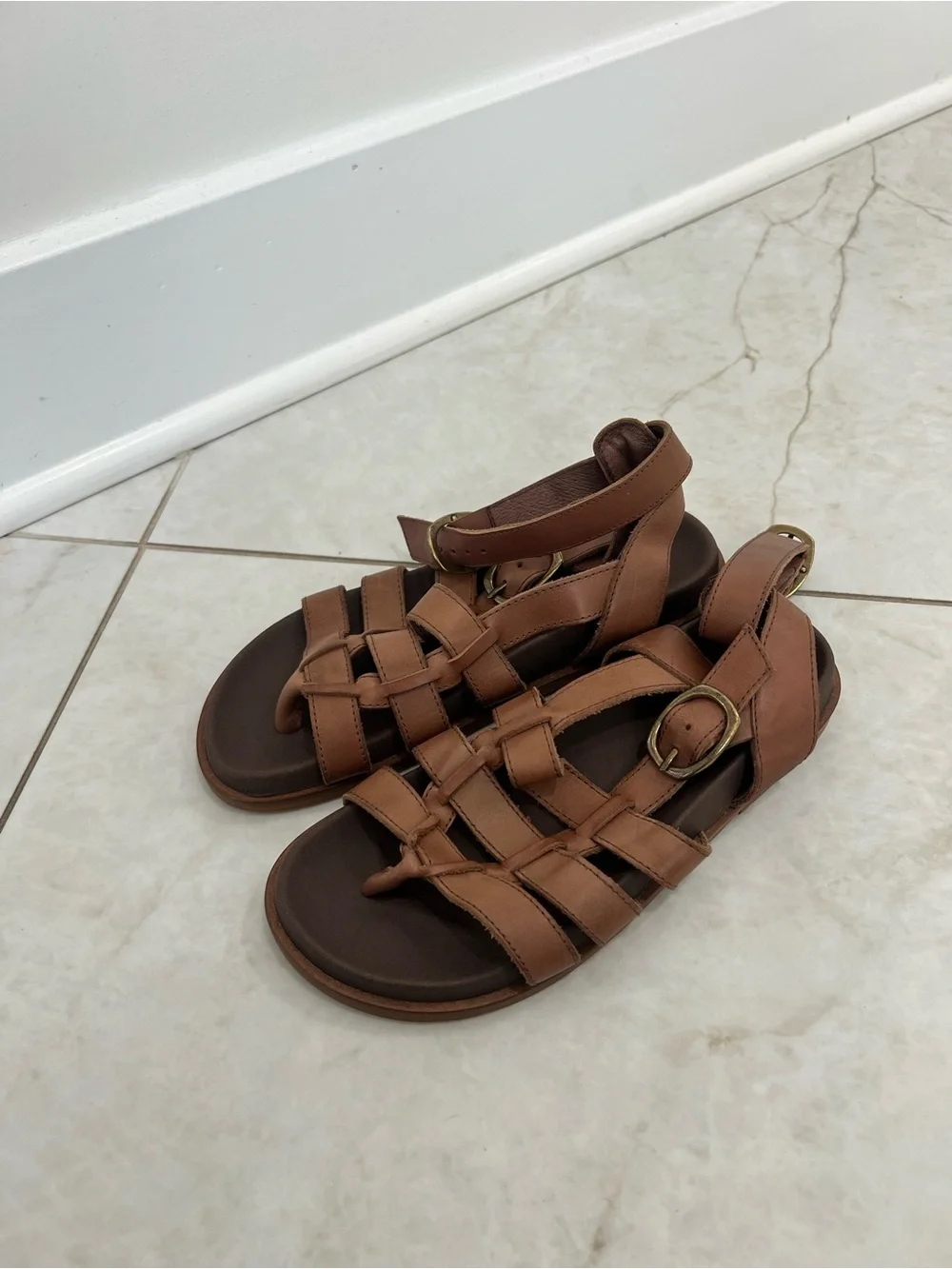 Anthropologie brown double